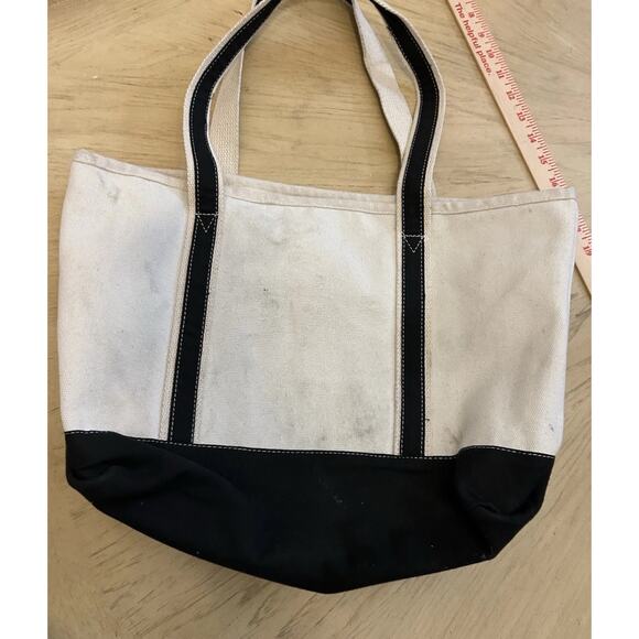 The Ritz-Carlton Canvas Boat Tote Bag Beige Blue Beach 5 Star Luxury RARE Naples - Picture 14 of 16